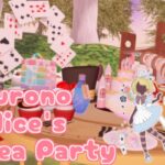 VRChatワールド紹介 Kurono Alice's Tea Party　 サムネイル